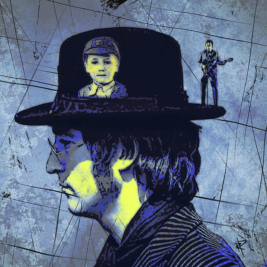 John Lennon Digital Art by Russell Pierce