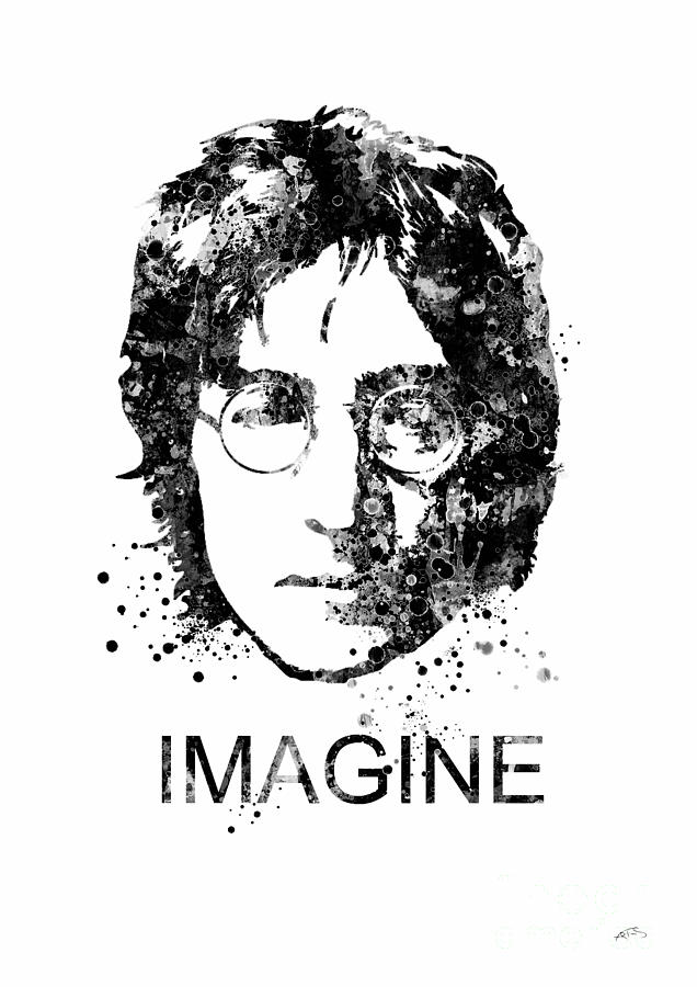 Imagine песня джона леннона. Джон Леннон портрет. Джон Леннон imagine. Джон Леннон черно-белый портрет. Джон Леннон трафарет.