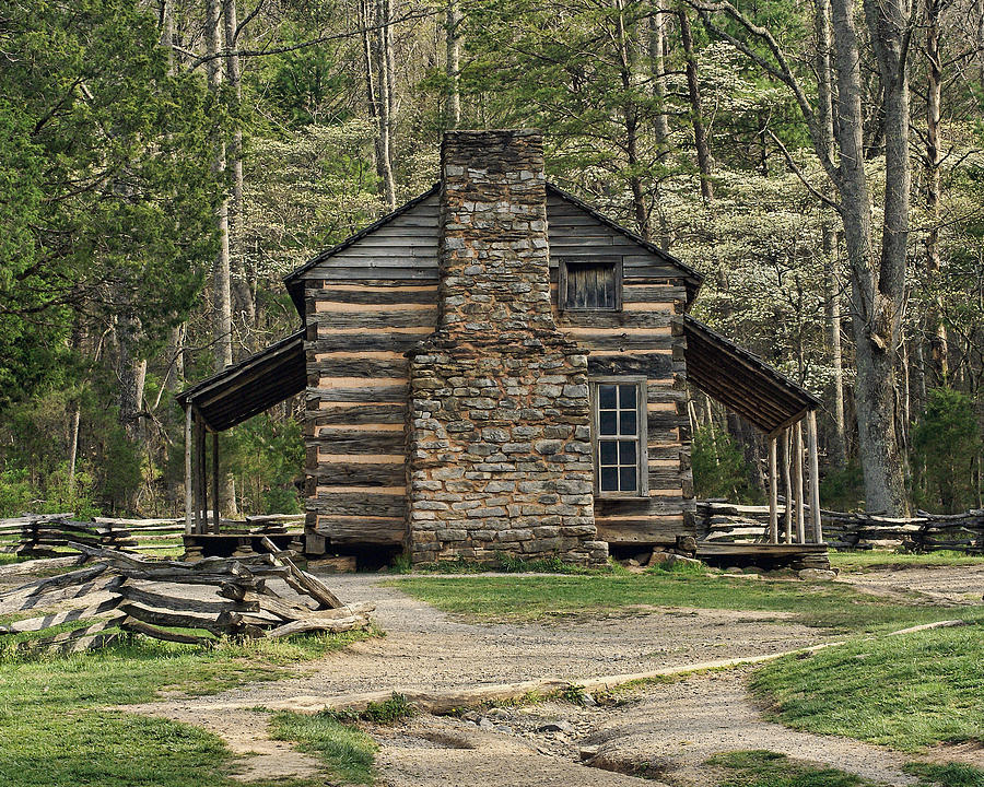 John Oliver Cabin Photograph by TnBackroadsPhotos 