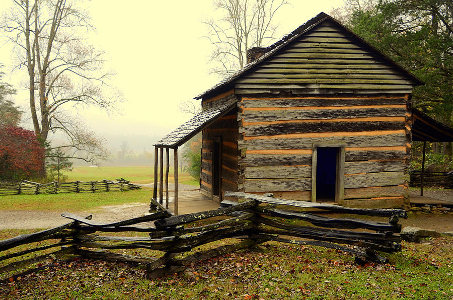 John Olivers Cabin Photograph By Charles Bacon Jr