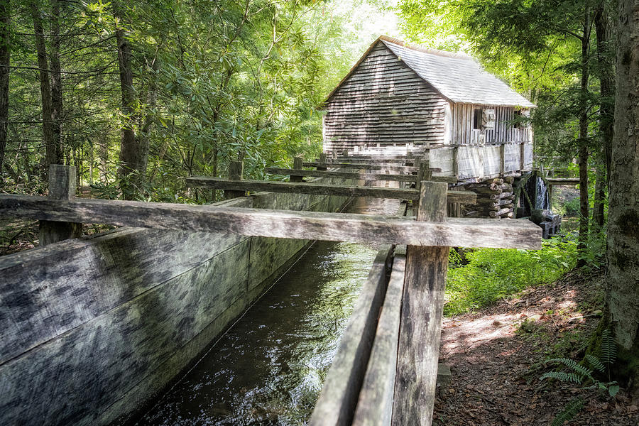 John P Cable Grist Mill Photograph by Todd Ryburn