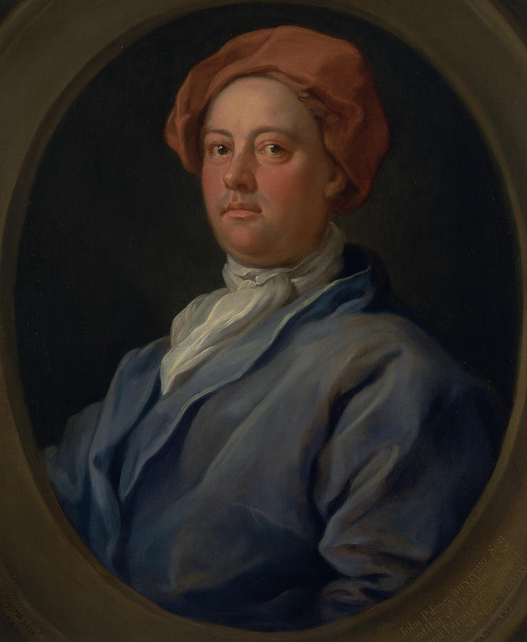 John Palmer, Barrister of the Inner Temple Painting by William Hogarth