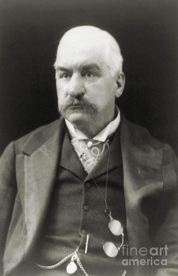 John Pierpont Morgan, American Financier Photograph by Science Source