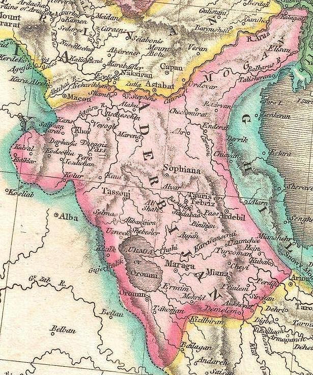 John Pinkerton Map of Persia1818 Photograph by Paul Fearn