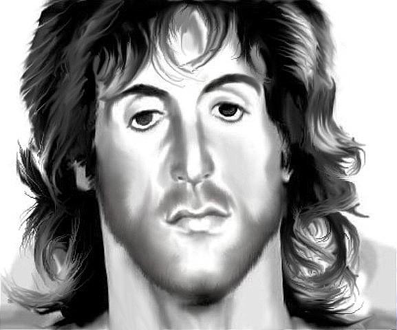 John Rambo Drawing by Kaye Razo | Fine Art America