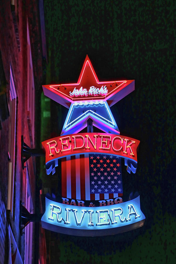 Music Photograph - John Richs Redneck Riviera # 3 - Nashville by Allen Beatty