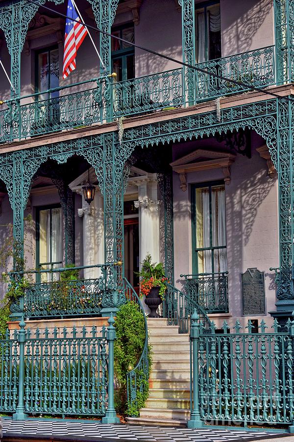 John Rutledge Home, Charleston Photograph by Skip Willits