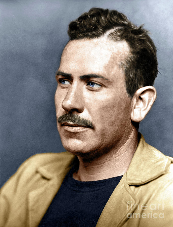 John Steinbeck Photograph by Granger