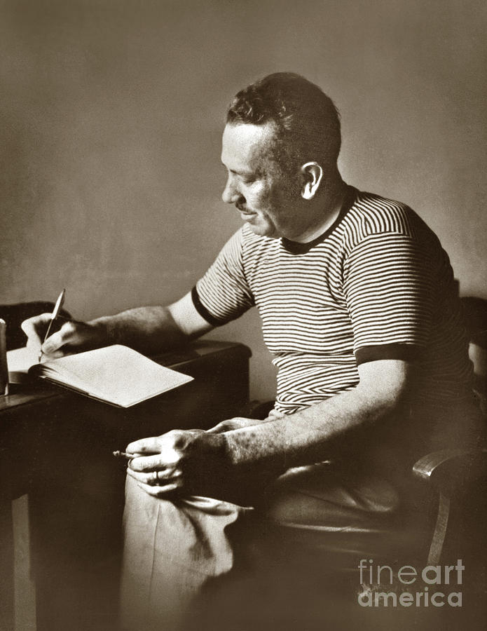 John Steinbeck Photograph - John Steinbeck  in Russia. 1947 by Monterey County Historical Society