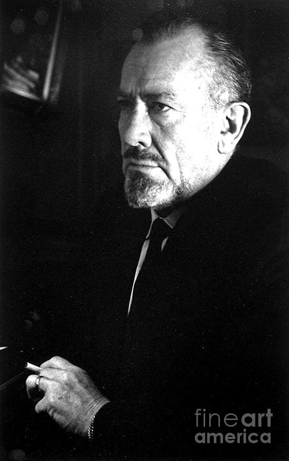 John Steinbeck Photograph by Thea Recuerdo