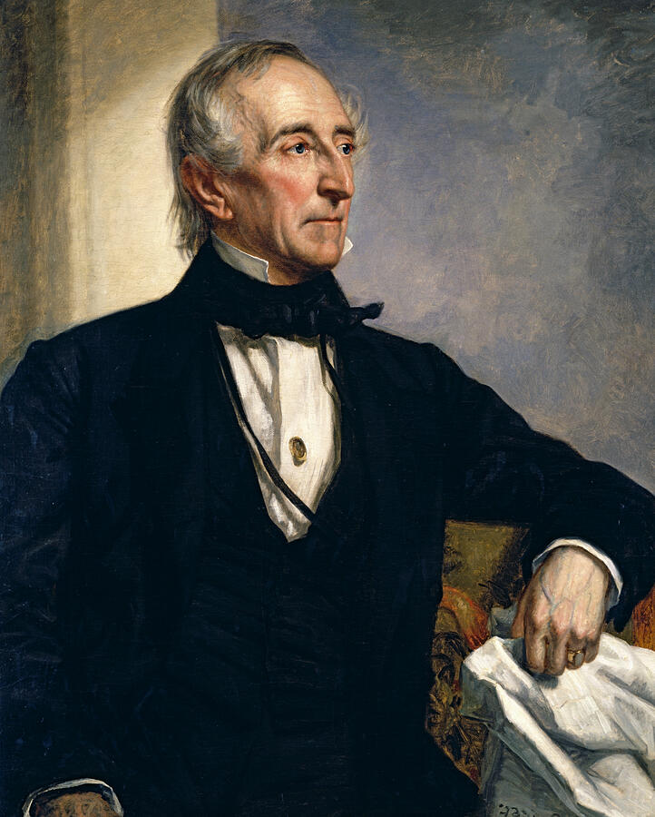 John Tyler Painting by George Peter Alexander Healy - Pixels