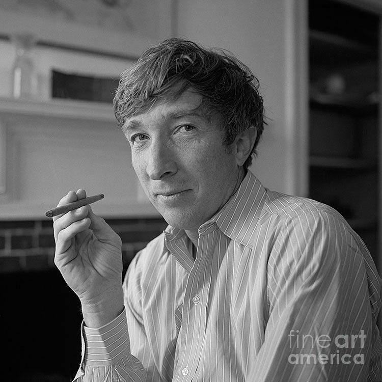 John Updike by Baron Wolman