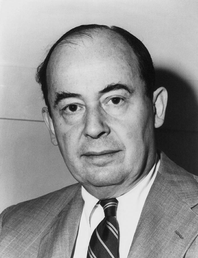 John Von Neumann 1903-1957 Photograph by Everett