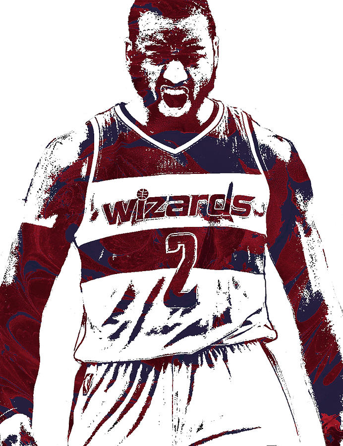 John Wall Mixed Media - John Wall Washington Wizards Pixel Art 5 by Joe Hamilton John Wall Mixed Media - John Wall Washington Wizards Pixel Art 5 by Joe Hamilton