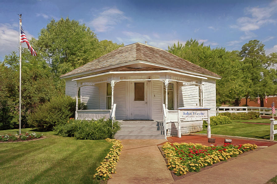 John Wayne Photograph - John Wayne Birthplace by Susan Rissi Tregoning John Wayne Photograph - John Wayne Birthplace by Susan Rissi Tregoning