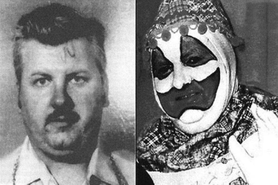 John Wayne Gacy Mug Shot Serial Killer And Clown 1980 Black And White Photo Photograph by Tony Rubino