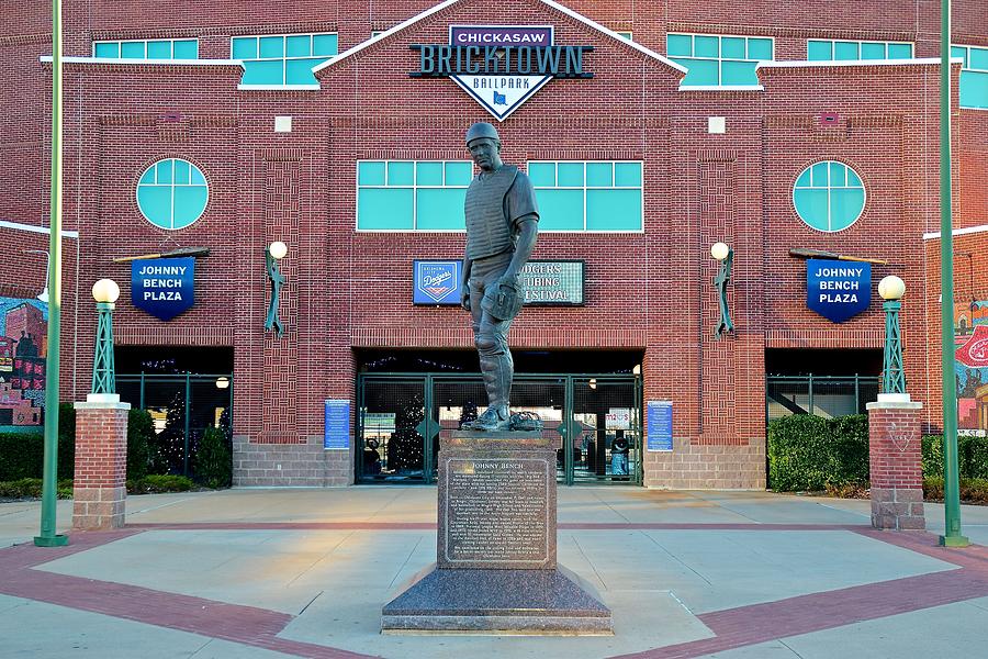 Johnny Bench OKC Photograph by Frozen in Time Fine Art Photography