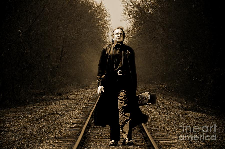 Johnny Cash Painting - Johnny Cash by John Malone