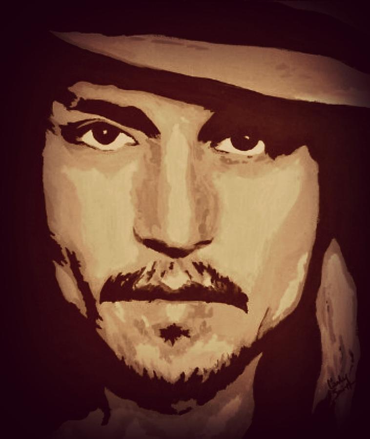 Johnny Depp Painting - Johnny Depp by Carly Jaye Smith