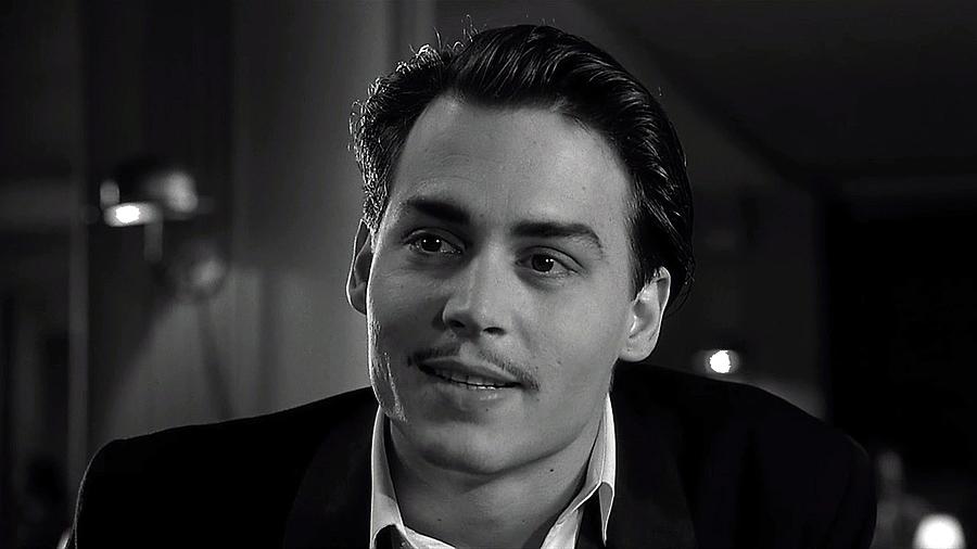 Johnny Depp close-up Ed Wood publicity photo 1994-2015   Photograph by David Lee Guss