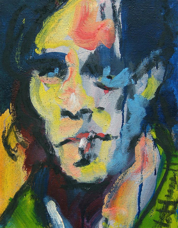 Johnny Painting by Les Leffingwell