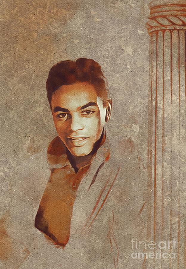Johnny Mathis, Music Legend Painting