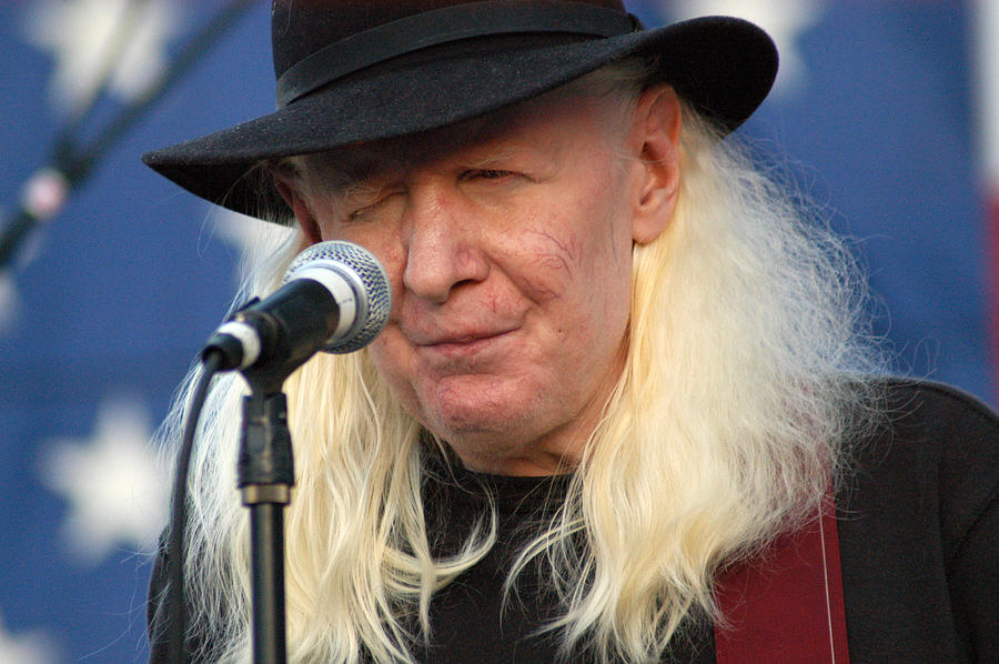 Johnny Winter Photograph by Mike Martin