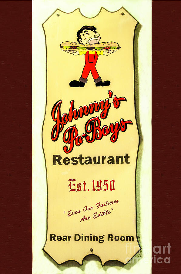 Johnnys Po-Boys Restaurant Photograph by Frances Ann Hattier