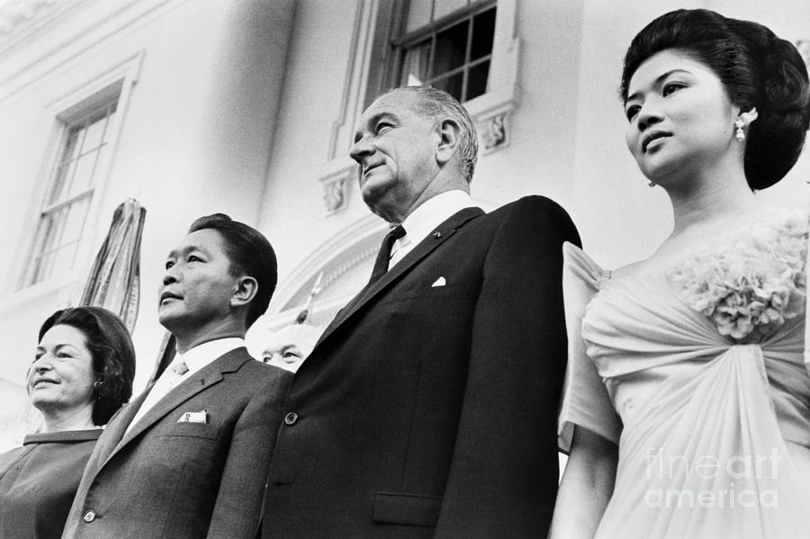 Johnson And Marcos, 1966 Photograph by Marion Trikosko
