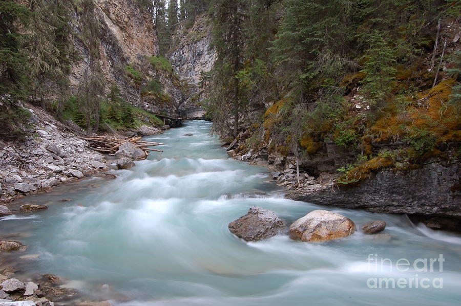 Johnston Canyon in Banff National Park Photograph by RicardMN Photography