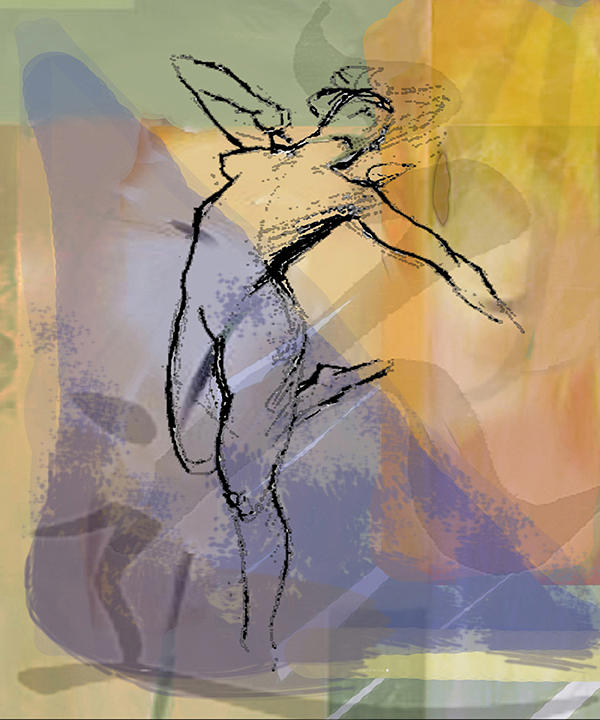 Nude Female Painting - Joie by Joel Beckenhauer Nude Female Painting - Joie by Joel Beckenhauer