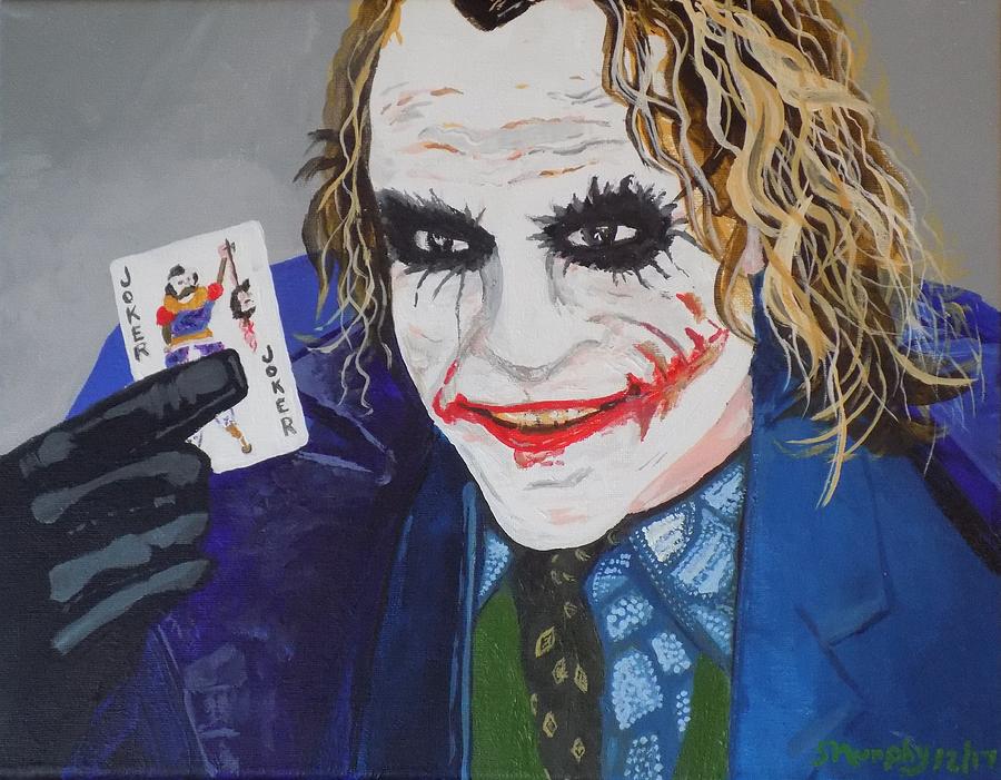 Joker #2 Painting by Scott Murphy | Fine Art America