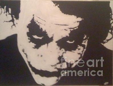 Joker Painting by Ashley Lane