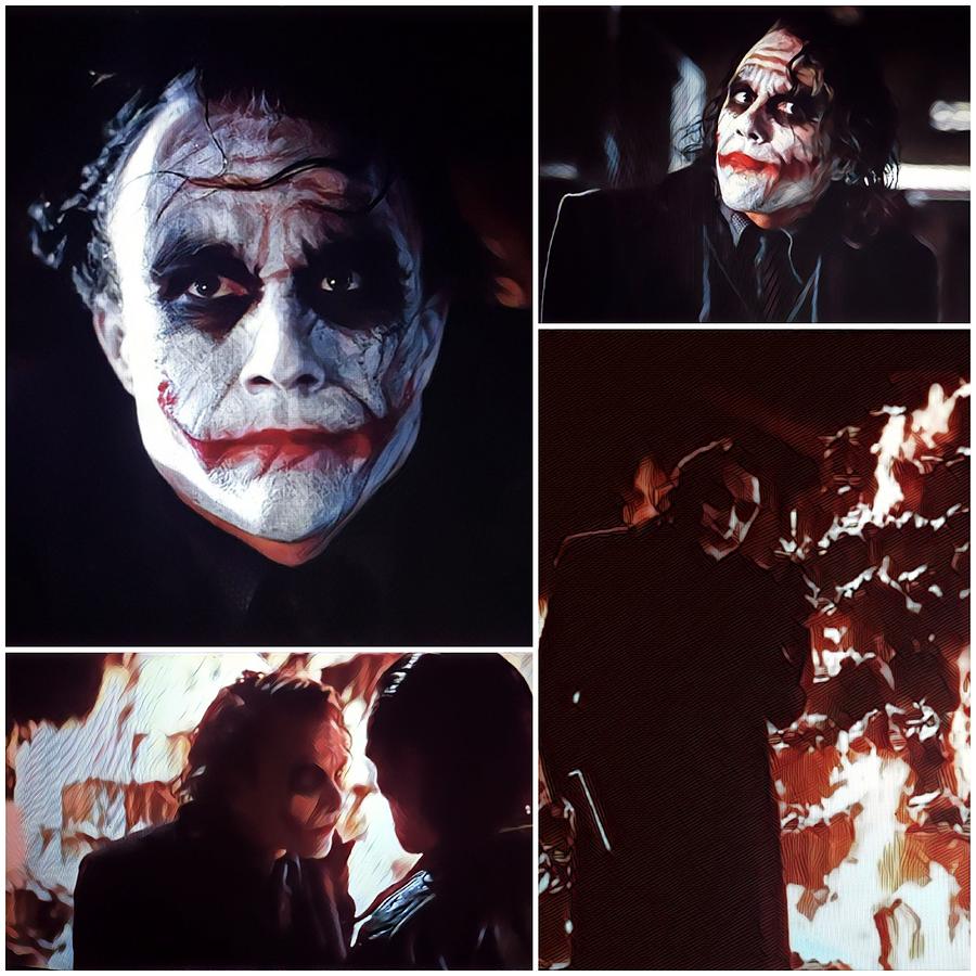 Joker Collage Variant 5 Digital Art by DreamLab Exhibit - Pixels