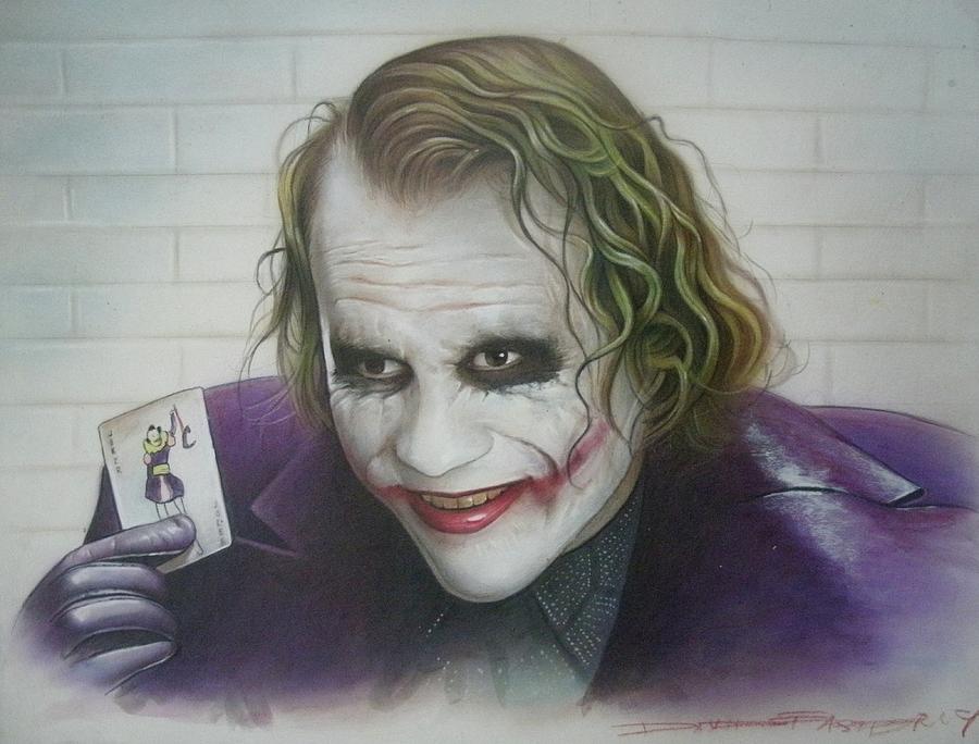 Joker Painting by David Easterly - Fine Art America