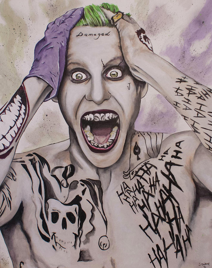 Joker Jared Leto Photograph by Jamie Bishop | Fine Art America