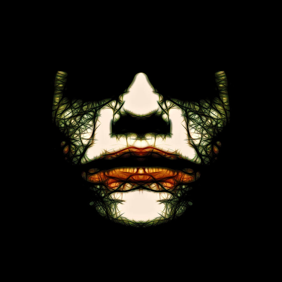 Joker mask Digital Art by Happyantsstudio Anton - Pixels