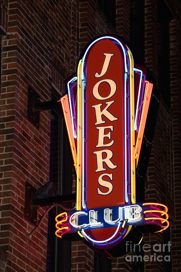 Jokers Club 9446 Photograph by Ken DePue