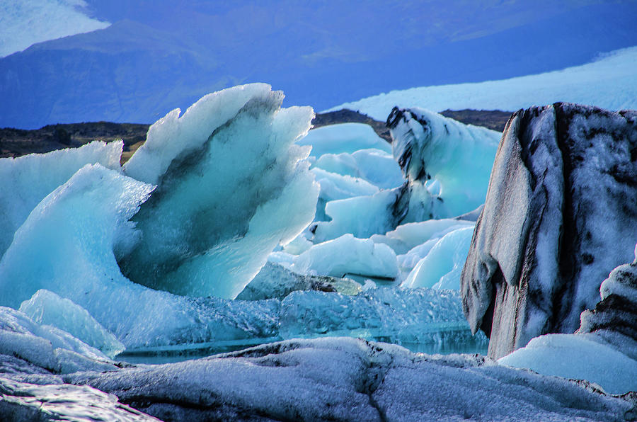 Jokulsarlon Glacier Lagoon 8 Photograph by Deborah Smolinske