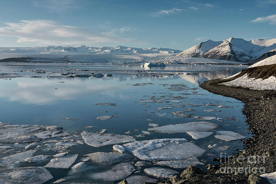 Jokulsarlon Ice Lagoon - Iceland Photograph