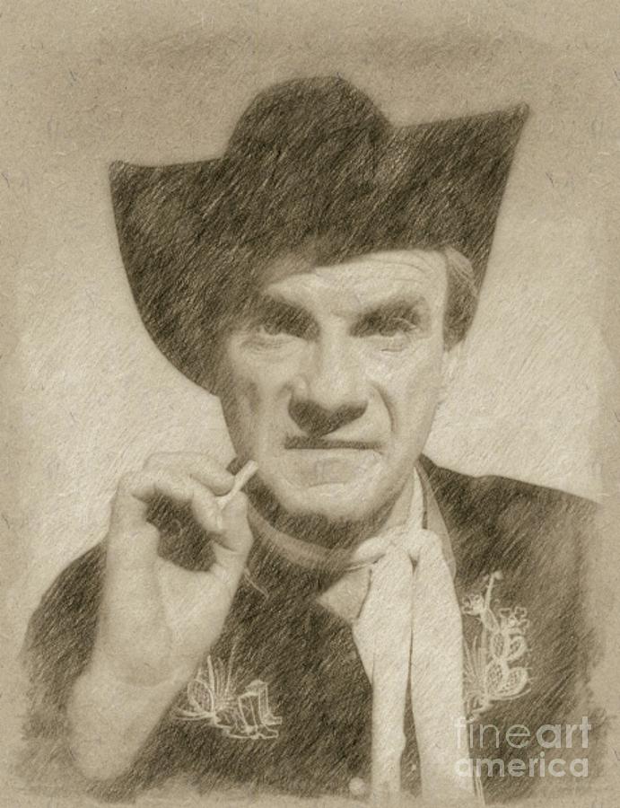 Jonathan Harris, Actor Drawing by Esoterica Art Agency Fine Art America