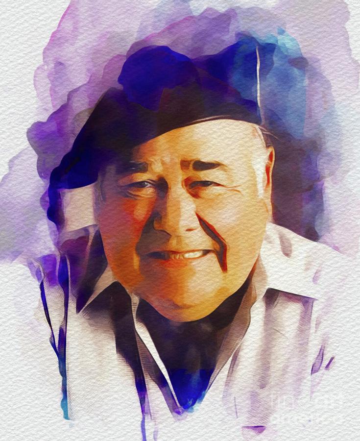 Jonathan Winters, Comedia/Actor Painting by Esoterica Art Agency