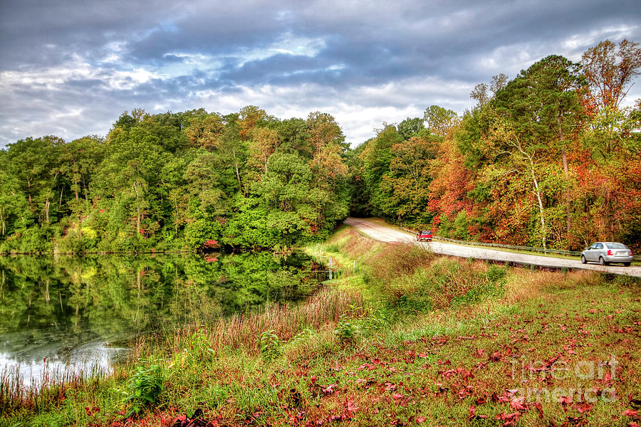 Jones Mill Pond Colonial Parkway Virginia I Photograph by Karen Jorstad