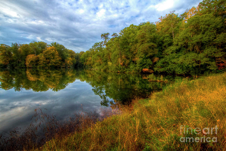 Jones Mill Pond Colonial Parkway Virginia II Photograph by Karen Jorstad