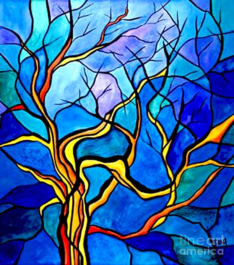 Jones-Tree-Breath Painting by Kasey Jones