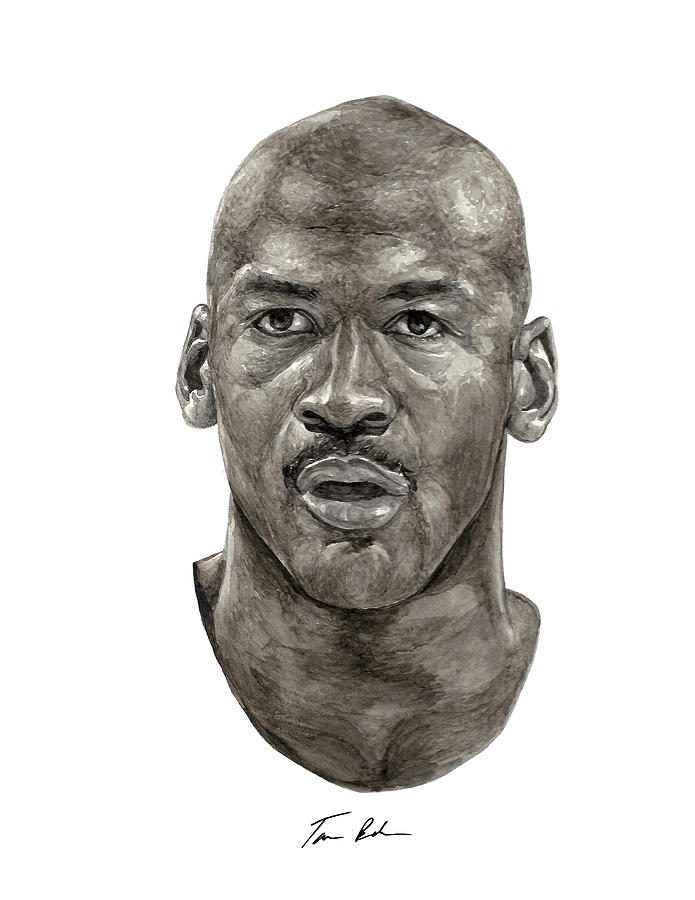 Michael Jordan Painting - Jordan by Tamir Barkan