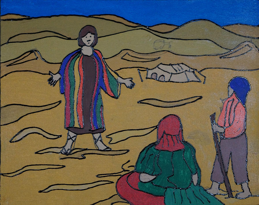 Joseph And The Coat Of Many Colors Painting