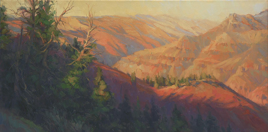 Joseph Canyon Painting by Steve Henderson