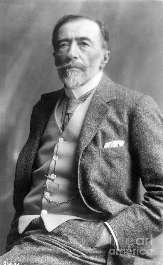 Joseph Conrad (1857-1924) Photograph by Granger