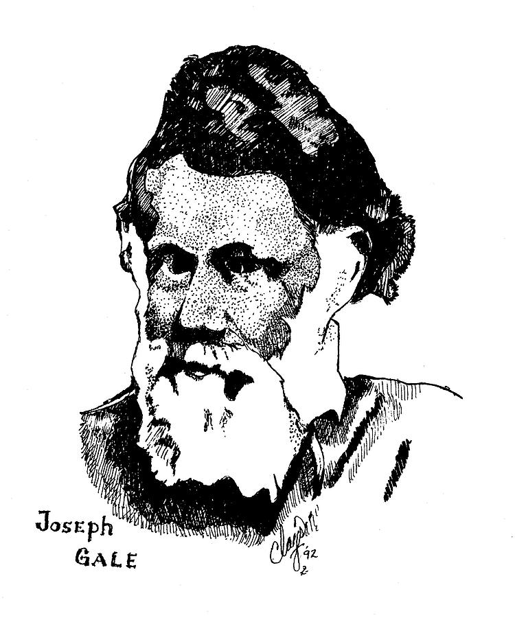 Joseph Gale Drawing by Clayton Cannaday